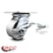 Service Caster 4 Inch Semi Steel Caster with Roller Bearing and Brake/Swivel Lock SCC SCC-35S420-SSR-SLB-BSL - alternate 2